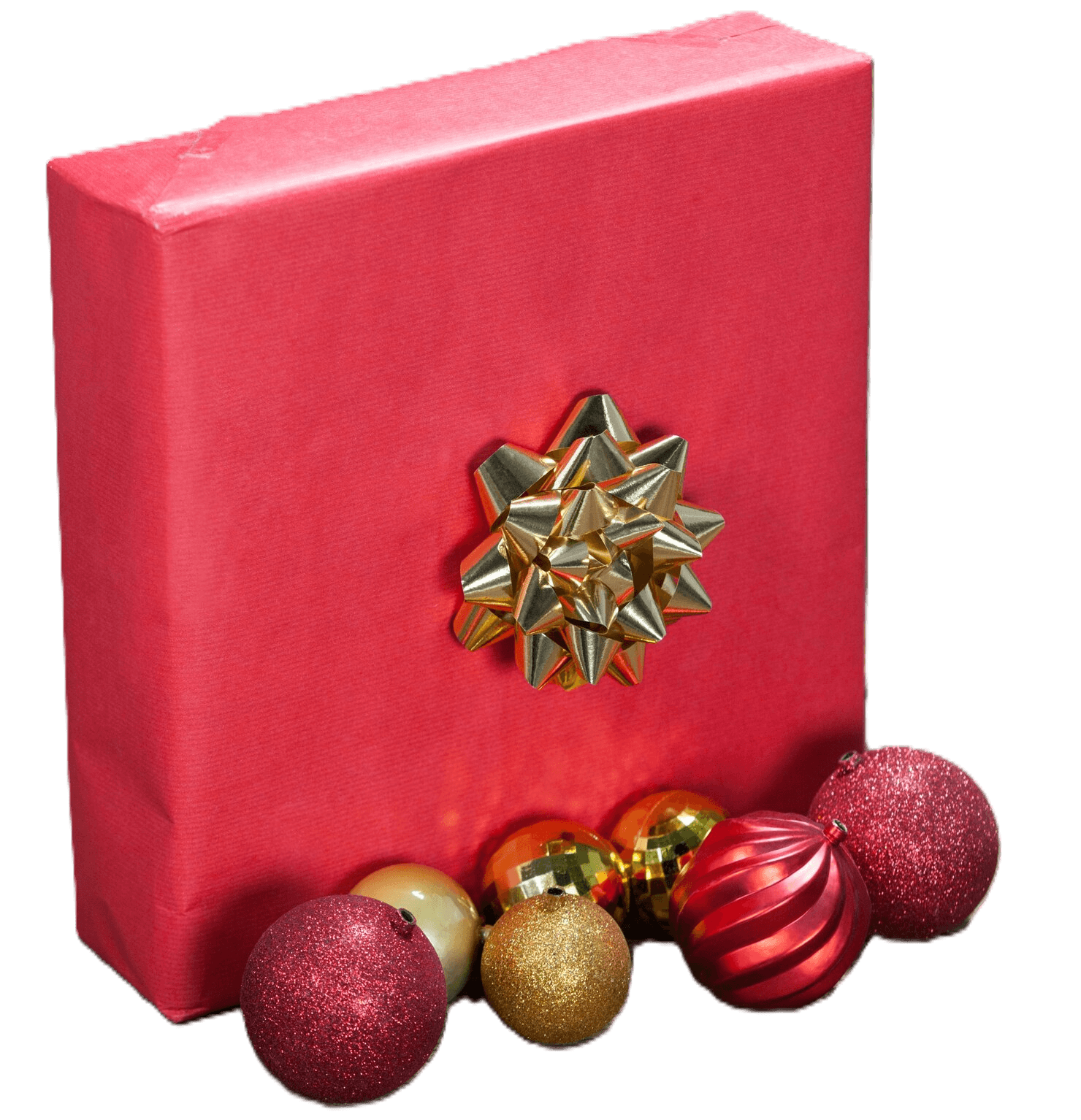 red-gift-with-christmas-balls